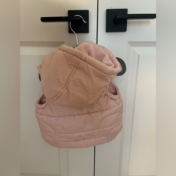 Joe Fresh Baby Girl Pink Vest - Picture 2 of 3